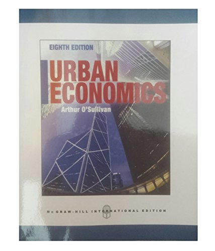 9780071316163: Urban Economics