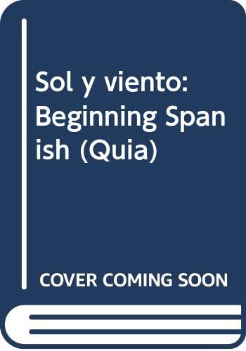 Stock image for Sol Y Viento: Beginning Spanish for sale by Basi6 International