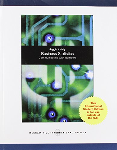 Stock image for (ISE) Business Statistics: Communicating with Numbers for sale by Basi6 International