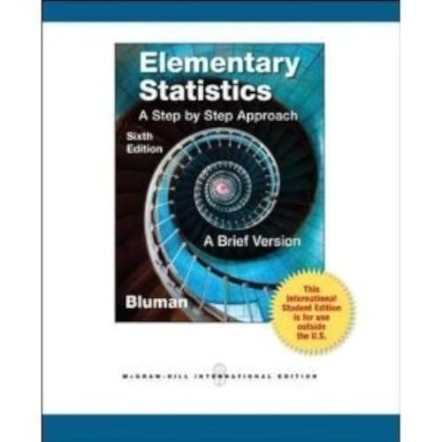 Beispielbild fr Elementary Statistics: A Brief Version zum Verkauf von Basi6 International