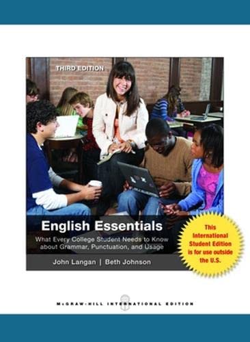 9780071317887: English Essentials (COLLEGE IE OVERRUNS)