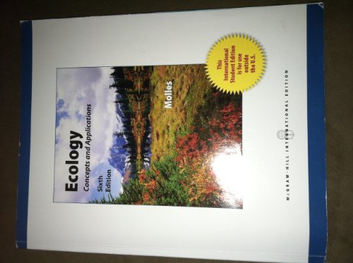 Beispielbild fr Ecology: Concepts and Applications zum Verkauf von WorldofBooks
