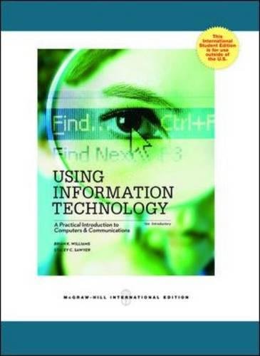 9780071317900: Using Information Technology Introductory Edition