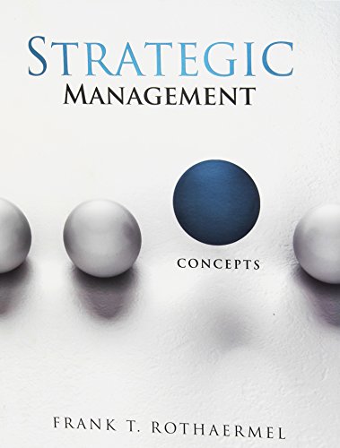 Imagen de archivo de Strategic Management: Concepts a la venta por ThriftBooks-Atlanta