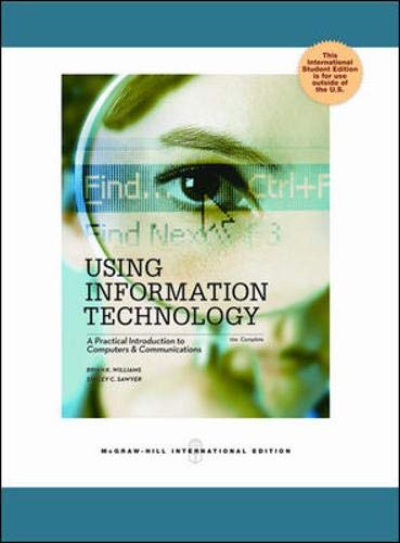 Stock image for Using Information Technology Complete Edition for sale by Phatpocket Limited