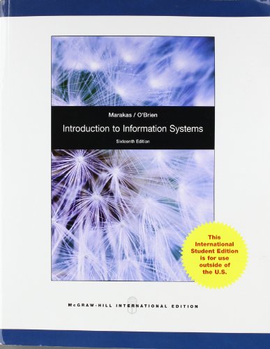 9780071318044: Introduction to Information Systems, Loose Leaf
