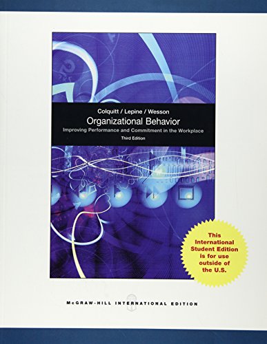 9780071318112: Organisational Behaviour