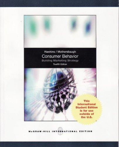 Imagen de archivo de Consumer Behavior Building Marketing Strategy a la venta por dsmbooks