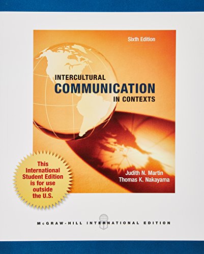 Beispielbild fr Intercultural Communication in Contexts zum Verkauf von Ergodebooks