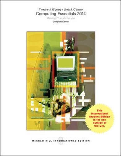 9780071318341: Computing Essentials 2014 Complete Edition