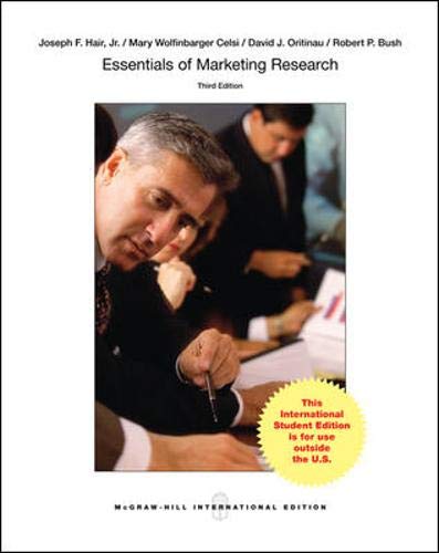 Stock image for Essentials of Marketing Research for sale by ThriftBooks-Dallas