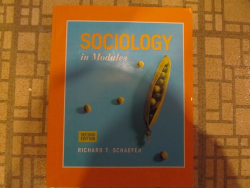 Stock image for Sociology in Modules for sale by ThriftBooks-Atlanta