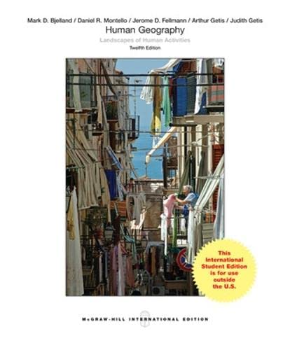 Stock image for Human Geography for sale by Mispah books