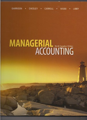 Imagen de archivo de Managerial Accounting with Connect Access Card a la venta por GF Books, Inc.