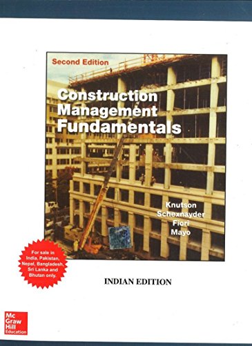 Imagen de archivo de Construction Management Fundamentals a la venta por Books Unplugged