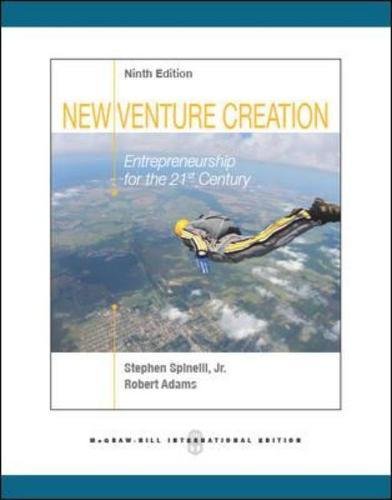 Imagen de archivo de New Venture Creation: Entrepreneurship for the 21st Century a la venta por ThriftBooks-Dallas