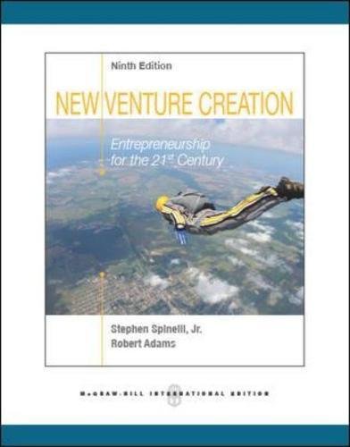 9780071324632: New Venture Creation: Entrepreneurship for the 21st Century (Int'l Ed)