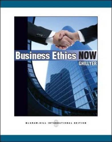 Imagen de archivo de Business Ethics Now a la venta por BooksRun