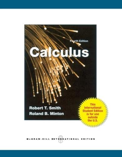 9780071325370: Calculus (Asia Higher Education Mathematics and Statistics Calculus)