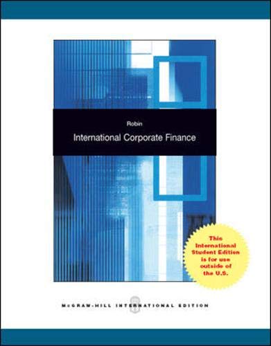 9780071325868: International Corporate Finance
