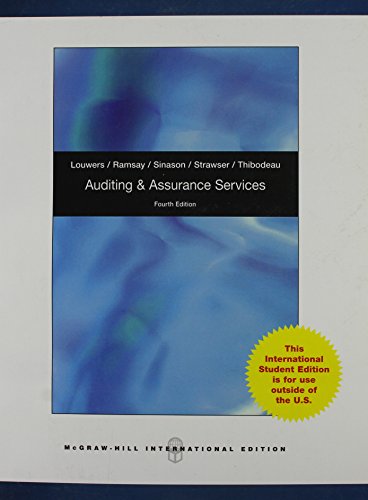 9780071326025: AUDITING AND ASSURANCE SERVICE
