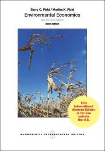Imagen de archivo de Environmental Economics: An Introduction a la venta por A Team Books