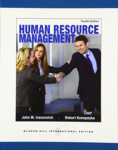 9780071326339: Human Resource Management (Int'l Ed) (Asia Higher Education Business & Economics Management and Organization)