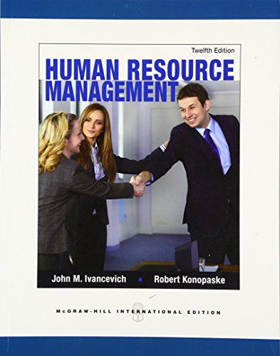 9780071326339: Human Resource Management (Int'l Ed)