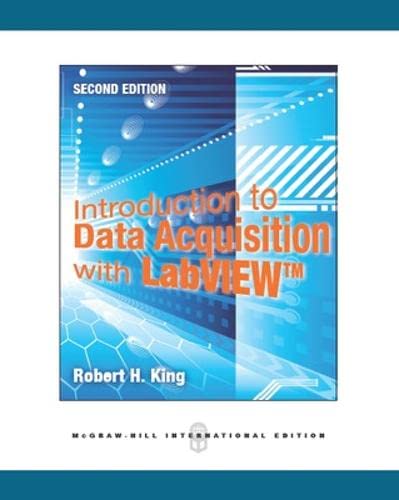 9780071326353: Introduction to Data Acquisition with LabView