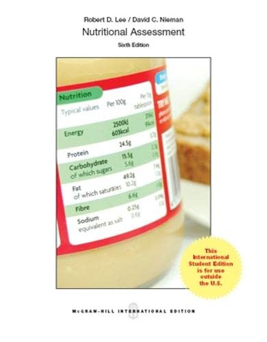 Stock image for Nutritional Assessment (Int'l Ed) for sale by Gulf Coast Books