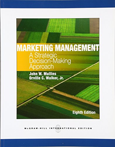 9780071326377: Marketing Management: A Strategic Decision-Making Approach (Asia Higher Education Business & Economics Marketing)