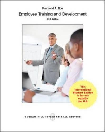 Stock image for Employee Training and Development for sale by SecondSale