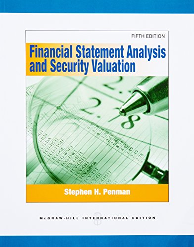 Stock image for Financial Statement Analysis and Security Valuation for sale by Pieuler Store