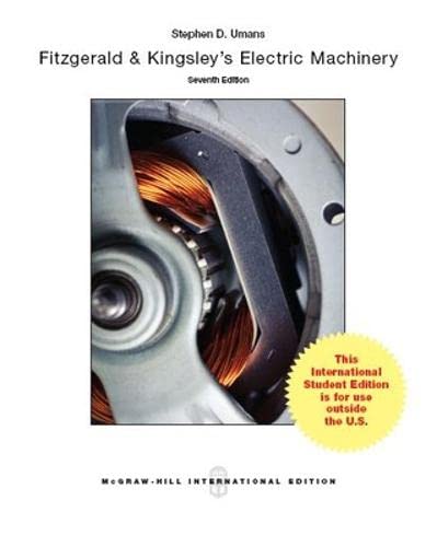 9780071326469: Fitzgerald & Kingsley's Electric Machinery (Asia Higher Education Engineering/Computer Science Electrical Engineering)