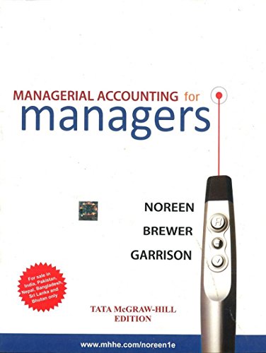 9780071332606: Managerial Accounting For Managers