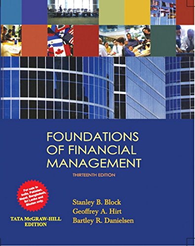 9780071332637: Foundations Of Financial Management 13Th Edition