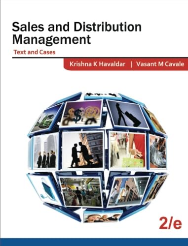 Imagen de archivo de Sales and Distribution Management (Text and Cases): 2e a la venta por Revaluation Books