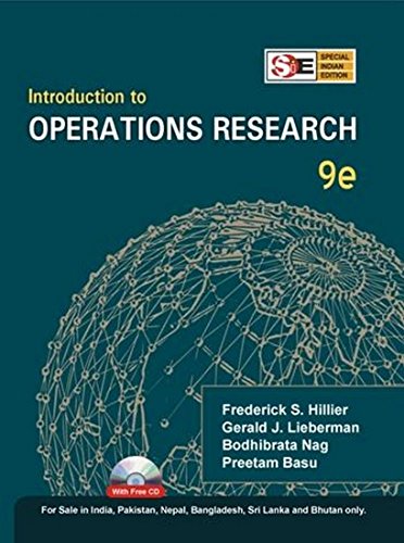 9780071333467: [Introduction to Operations Research] (By: Frederick S. Hillier) [published: May, 2009]