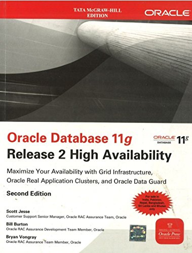 9780071333634: ORACLE DATABASE 11G RELEASE 2 HIGH AVAILABILITY