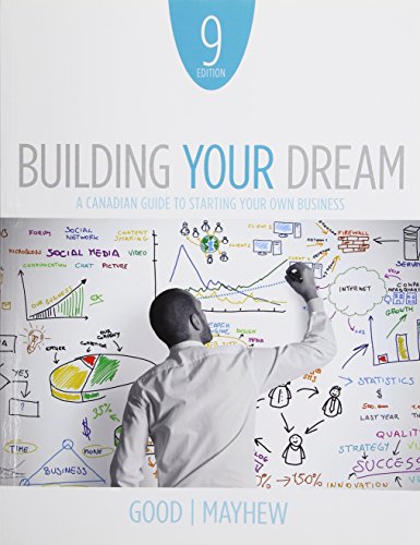 Stock image for Building Your Dream : A Canadian Guide to Starting Your Own Business for sale by Better World Books