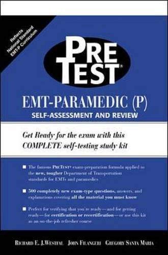 Stock image for EMT-Paramedic (P) Pretest Self Assessment and Review for sale by ThriftBooks-Atlanta