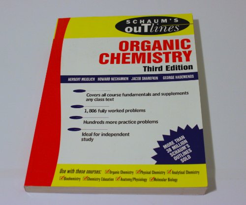 Imagen de archivo de Schaum's Outline of Organic Chemistry (3rd edition) a la venta por Book Booth