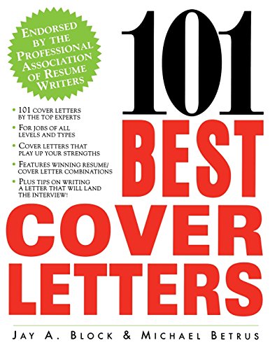 Beispielbild fr 101 Best Cover Letters zum Verkauf von Anybook.com