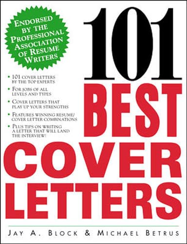 Stock image for 101 Best Cover Letters for sale by Your Online Bookstore