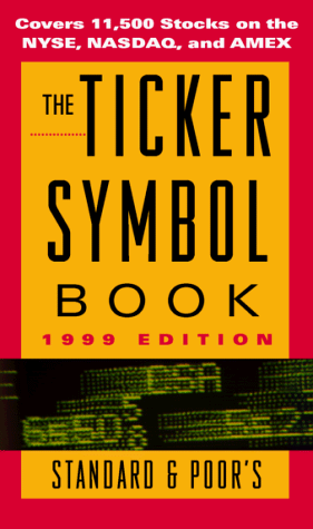 Beispielbild fr The Ticker Symbol Book zum Verkauf von Blindpig Books