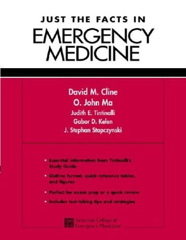 Imagen de archivo de Just the Facts in Emergency Medicine a la venta por Better World Books