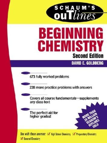 Beispielbild fr Schaum's Outlines of Beginning Chemistry zum Verkauf von Better World Books