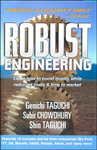 9780071347822: Robust Engineering: Learn How to Boost Quality While Reducing Costs & Time to Market