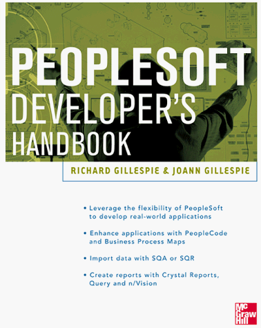 Imagen de archivo de Peoplesoft Developer's Handbook a la venta por Wonder Book