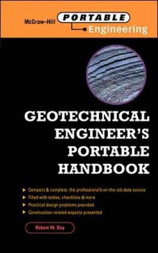 Beispielbild fr Geotechnical Engineer's Portable Handbook zum Verkauf von Wizard Books